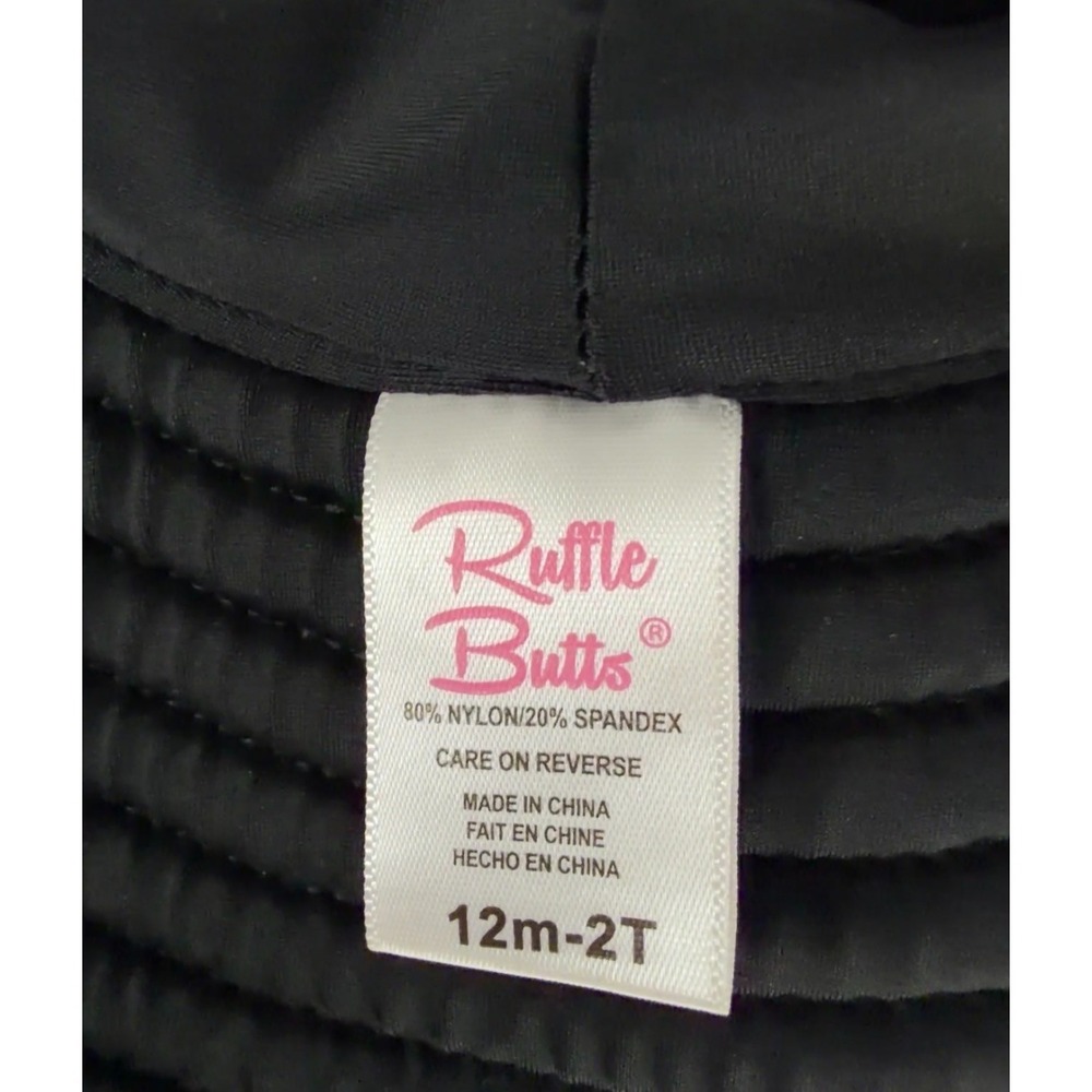 Ruffle Butts Sun Hat Baby Toddler 12M-2T Bucket Swim Beach Wide Brim UPF 50+ - Picture 8 of 9